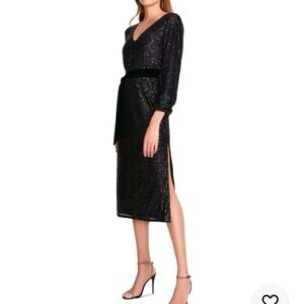 Betsey Johnson Sequins Midi Dress